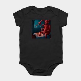 sleep paralysis demon Baby Bodysuit